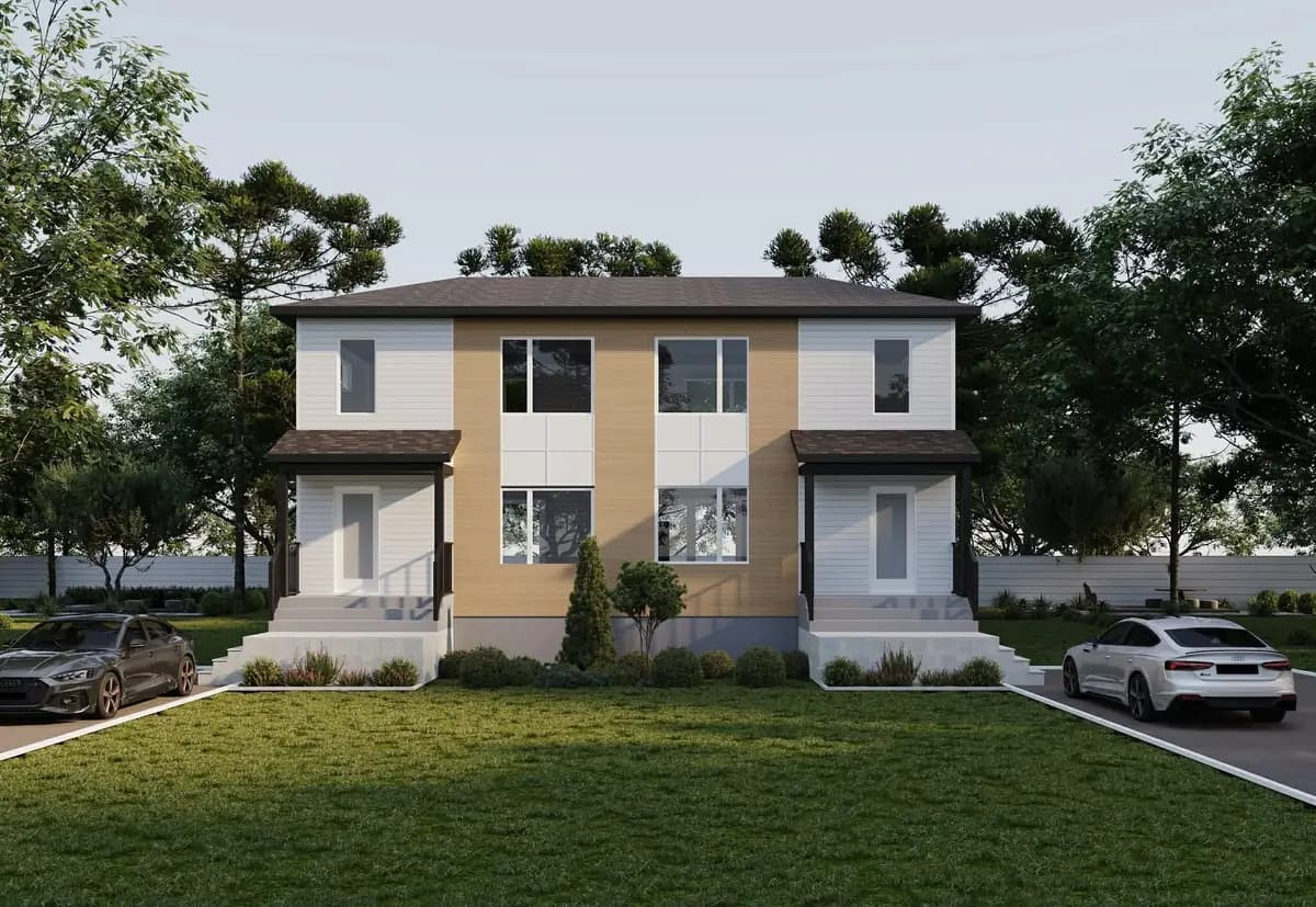 Jumelé en copropriété Beauport
