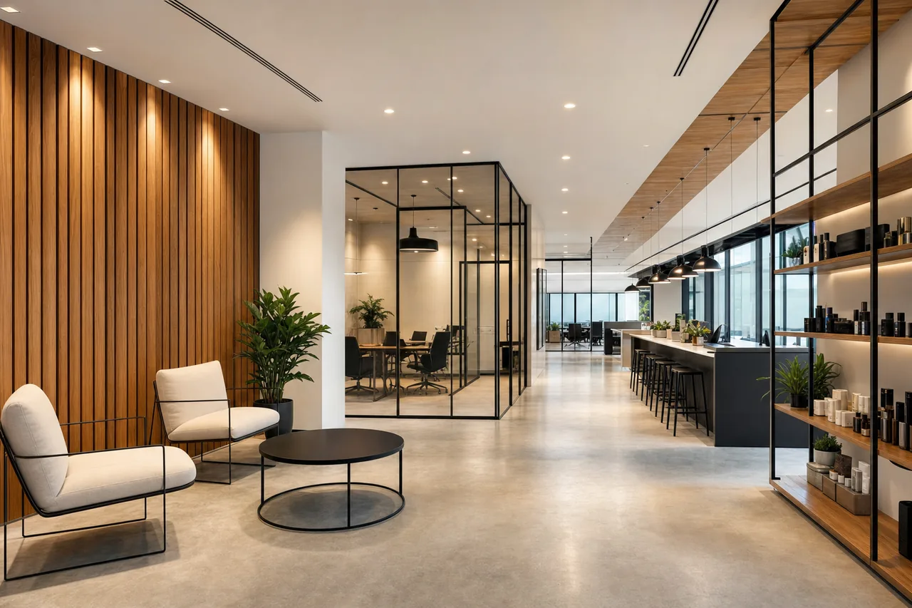 Aménagement d'espace commercial