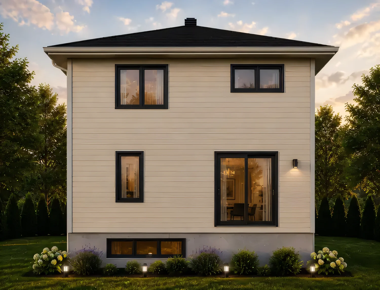 Maison unifamiliale Lévis, arrière