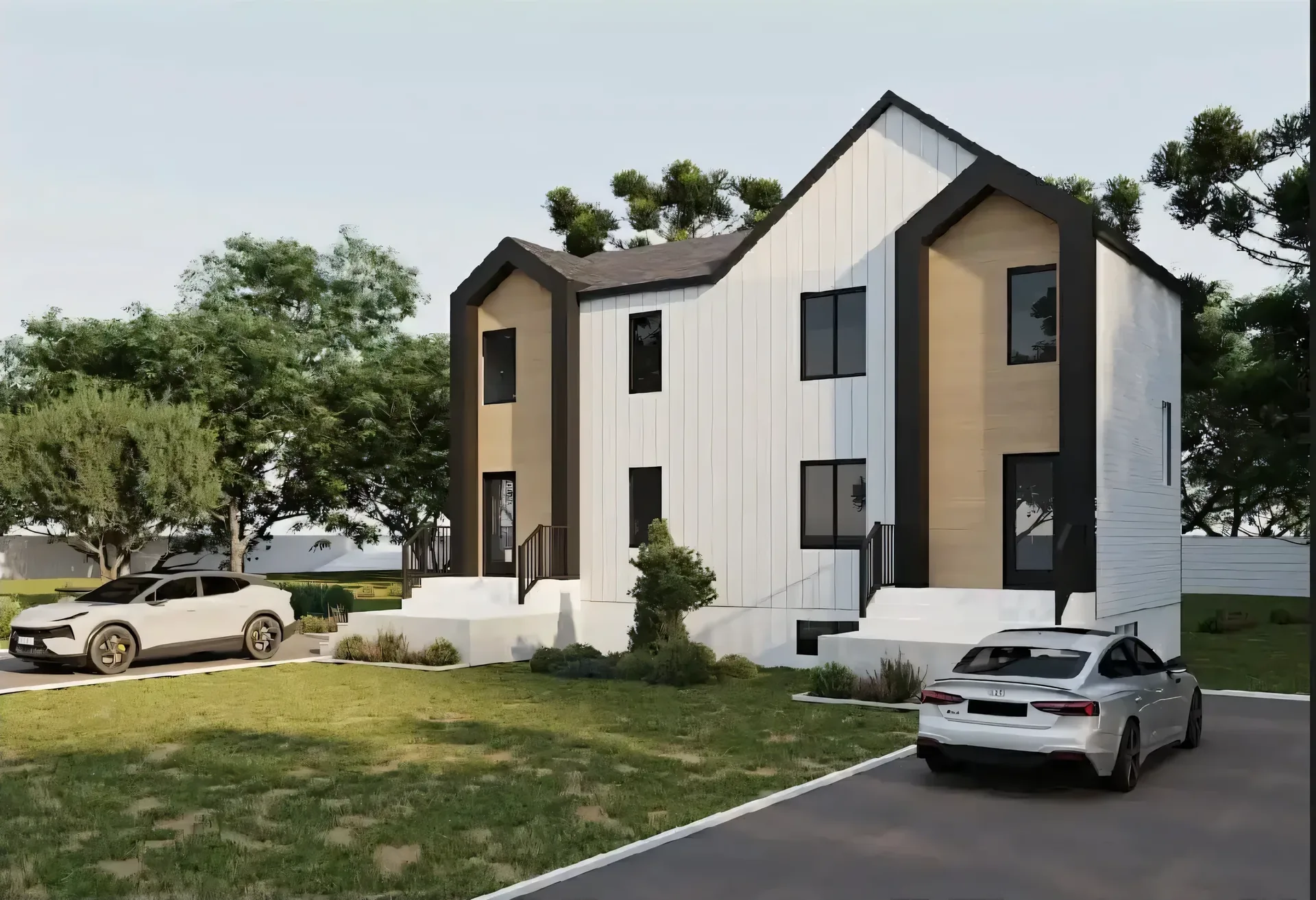 Jumelé en copropriété à Ste-Catherine-de-la-Jacques-Cartier